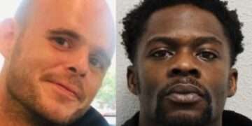 Victim Daniel Allright (L) and Jordan Burton (R) (credit: Metropolitan Police)