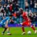 Zak Sturge in action against Blackburn Rovers. Image: Millwall FC