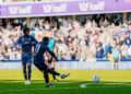 Romain Esse in action against Lincoln City. Image: Millwall FC
