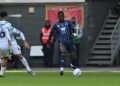 Romain Esse in action against Lincoln City. Image: Keith Gillard